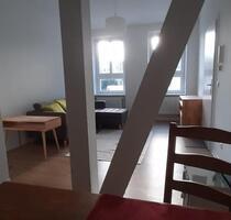 vollst möblierte 2-Zi.-Wohnung 37m² nahe Rostocks Doberaner Patz