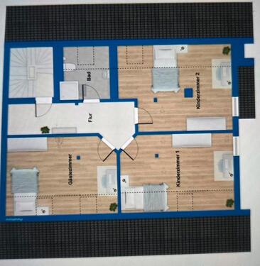 Foto - 5 Zimmer Etagenwohnung in Borgentreich