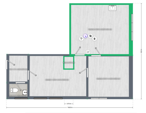 Foto - Moderne BüroPraxisLagerGewerbeeinheit 54m2 3 Räume