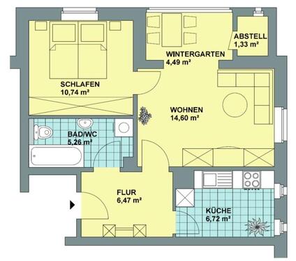 Foto - Etagenwohnung in Zwickau