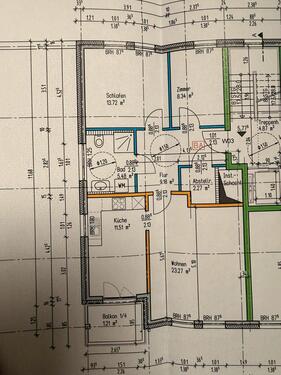 Foto - 3 Zimmer Etagenwohnung zur Miete in Neubrandenburg