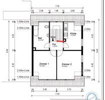 Schöne und Renovierte 2 Zimmer Wohnung vom Eigentümer - Ober-Ramstadt