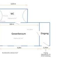 Gewerbe-Einheit Büro, Schulungsraum, Praxis Heidelberg