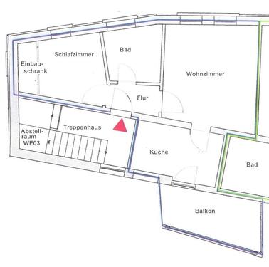 Foto - 2 Zimmer Etagenwohnung in Sangerhausen