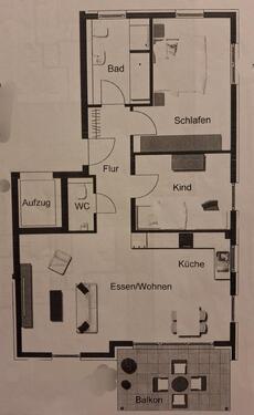 Foto - Helle, ruhige 3,5 Zimmer Wohnung in begehrter Lage