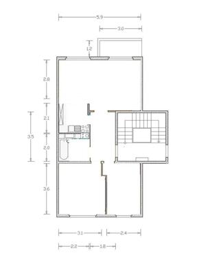 Foto - 3 Zimmer Etagenwohnung zur Miete in Wittenberg Lutherstadt