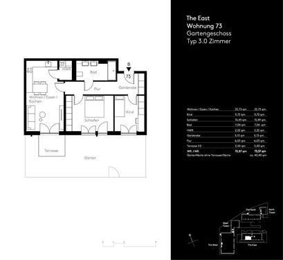 Foto - 3 Zimmer Erdgeschoßwohnung zur Miete in Regensburg