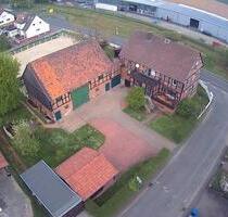 Fachwerkhaus, Resthof, Reitplatz, Pferdeparadies, Reitanlage - Wabern