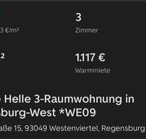 3-Zimmer Wohnung in Regensburg West