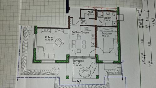 Foto - 2 Zimmer Terrassenwohnung zur Miete in Altshausen
