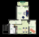 Foto - 3 Zimmer Etagenwohnung zur Miete in Merseburg