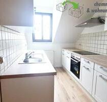 Frisch renovierte 3-Raum-Maisonette-Wohnung mit EBK, 2 Tageslichtbädern, Stellplatz & Abstellraum - Chemnitz Hilbersdorf