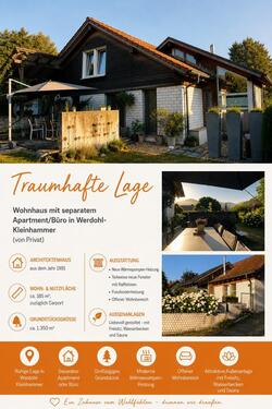 Foto - Architektenhaus mit offenem Wohnbereich & ApartmentBüro