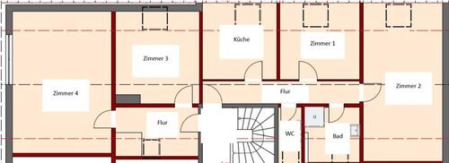 Foto - 4 Zimmer DG-Wohnung in NordheimRhön