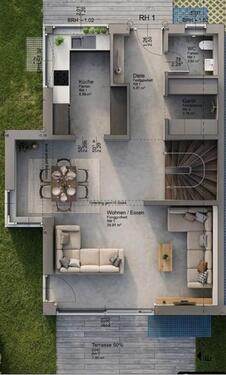 Foto - 5 Zimmer Reihenhaus in Oberhaching