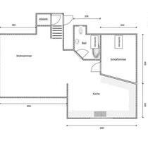 sehr schöne 2-R-DG-Wohnung mit Einbauküche in Kamenz