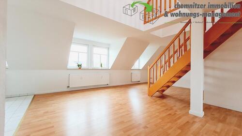 Foto - Tageslichtfreundliche 5-Raum-Maisonettewohnung mit separatem WC auf dem Chemnitzer Sonnenberg