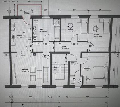 Foto - 7 Zimmer Etagenwohnung zur Miete in Rochlitz