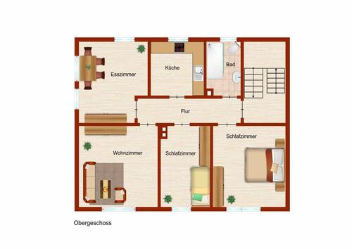 Foto - Wohnung circa 70 qm 1. Obergeschoss Brilon Stadt 680€ kalt