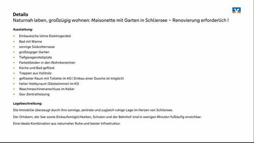 Foto - 3 Zimmer Etagenwohnung in Schliersee