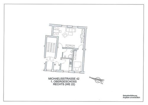 Foto - Etagenwohnung in Naumburg (Saale) zur Miete
