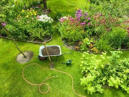 Foto - Schöner großer Garten zu vermieten – ideal für Familien
