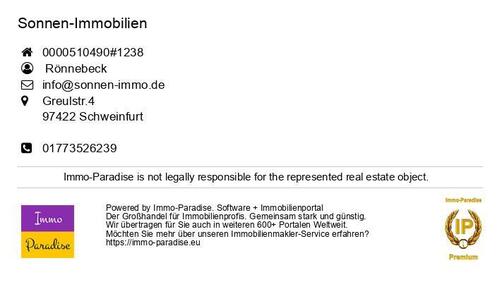 Foto - 2 Zimmer Etagenwohnung zur Miete in Schweinfurt