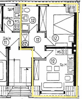Foto - 1.5 Zimmer Dachgeschoßwohnung zum Kaufen in Bochum