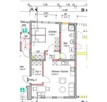 kernsanierte 2 Zimmer Wohnung ab 01.01.26 zu vermieten - Dahlenburg