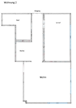 Foto - 2-Zimmer-Wohnung in Leer – Warmmiete inkl Heiz- und Stromkosten