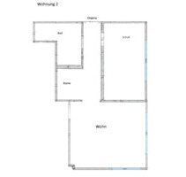 2-Zimmer-Wohnung in Leer – Warmmiete inkl Heiz- und Stromkosten - Leer (Ostfriesland)