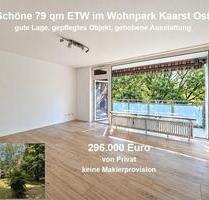 79 m² ETW in Kaarst | 3 Zi. | West-Loggia | Parkblick | v. privat