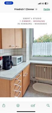 Foto - 1 Zimmer Etagenwohnung in Hamburg