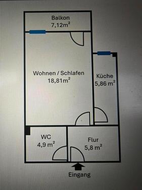 Foto - 1 Zimmer Etagenwohnung in Hamm