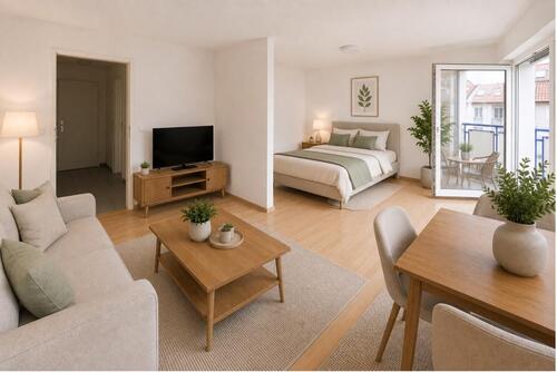 Foto - Bezugsfreie 1,5-Zimmer-Eigentumswohnung mit Ostbalkon & TG