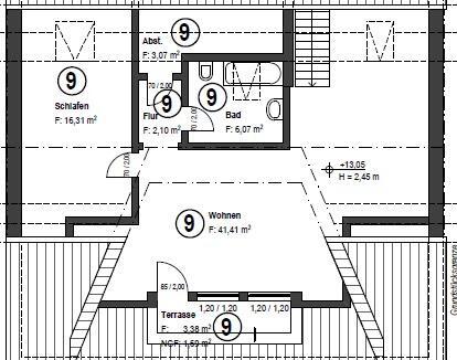 Foto - Etagenwohnung zur Miete in Hilden