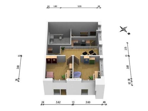 Foto - Etagenwohnung in Hoyerswerda