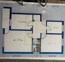 Helle 3-Z Wohnung mit Balkon ab 1.5.26 in Hannover List - Springe