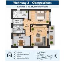 Mietwohnung - 850,00&nbsp;EUR Kaltmiete, ca.&nbsp; 67,00&nbsp;m&sup2; in Weißenburg in Bayern (PLZ: 91781)