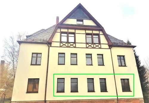 Foto - Lugau - 3 Zi. Hochparterre im 4 Fam.-haus Garten