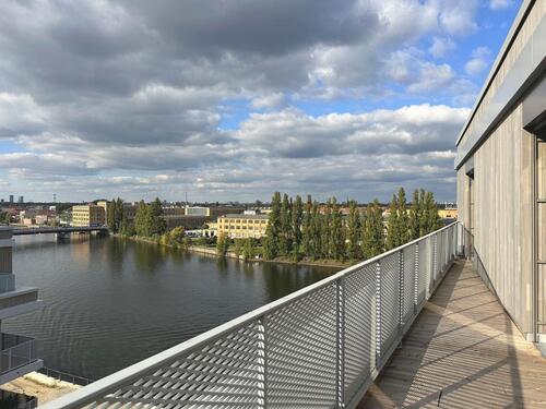 Foto - Exklusives Penthouse mit 2 Terrassen direkt an der Spree