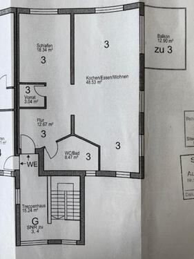 Foto - Wohnung im Loft-Stil - 1.250,00&nbsp;EUR Kaltmiete, ca.&nbsp; 90,00&nbsp;m&sup2;