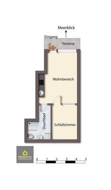 Foto - Etagenwohnung in Bad Zwischenahn zur Miete