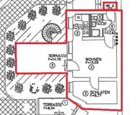 Foto - Möblierte 2-Zi-Wohnung saniert Stadtfeld-Ost
