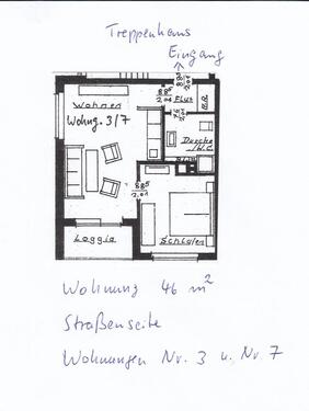 Foto - 2 Zimmer Etagenwohnung zur Miete in Ibbenbüren