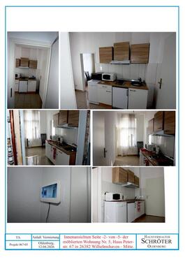 Foto - Etagenwohnung in Wilhelmshaven zur Miete