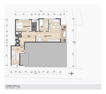 Foto - Etagenwohnung zur Miete in Tamm