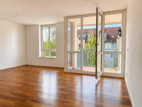Foto - 3-Zimmer-Wohnung im Grünen m. Wasserblick, Balkon & TG