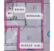 HELLE KLEINE WOHNUNG - 580,00 EUR Kaltmiete, in Bad Berneck im Fichtelgebirge (PLZ: 95460)