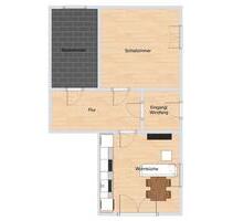 2-Zimmer-Wohnung mit eigenem Garten in Tespe, direkt an der Elbe